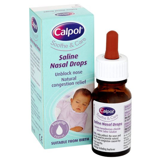 saline nasal drops for newborns