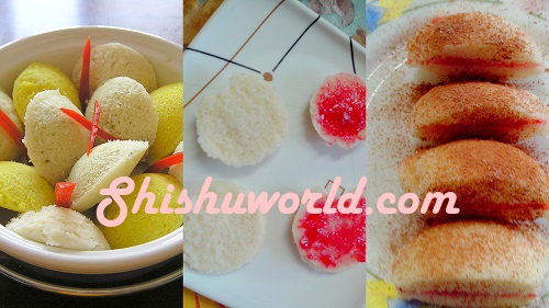 Idli sandwich dessert