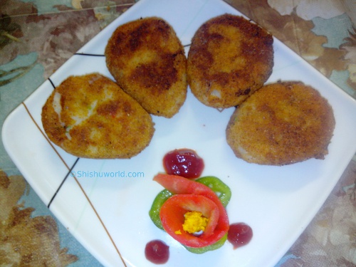 Poha Cutlet