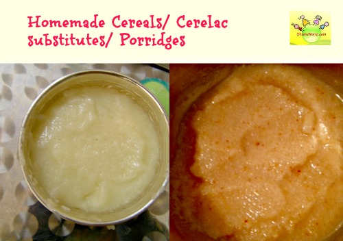 Homemade baby cerelac