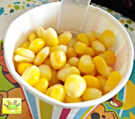 Basic corn salad/ chaat