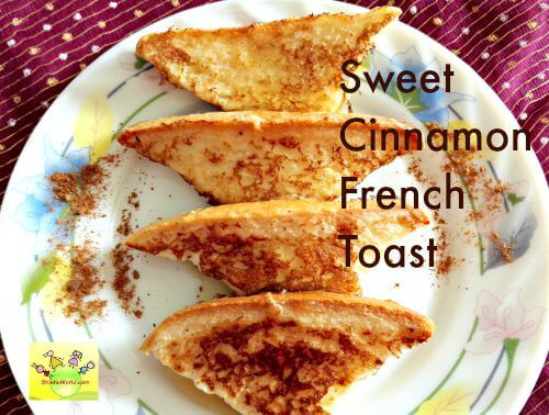 sweet cinnamon french toast