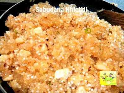 Sabudana Khichdi for navratri fasting