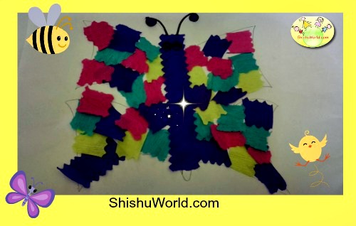 Easy Craft Activity for Kids Patchwork Animals