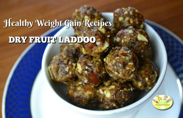 Weight gain recipe: Dates & Nuts Laddoos for kids