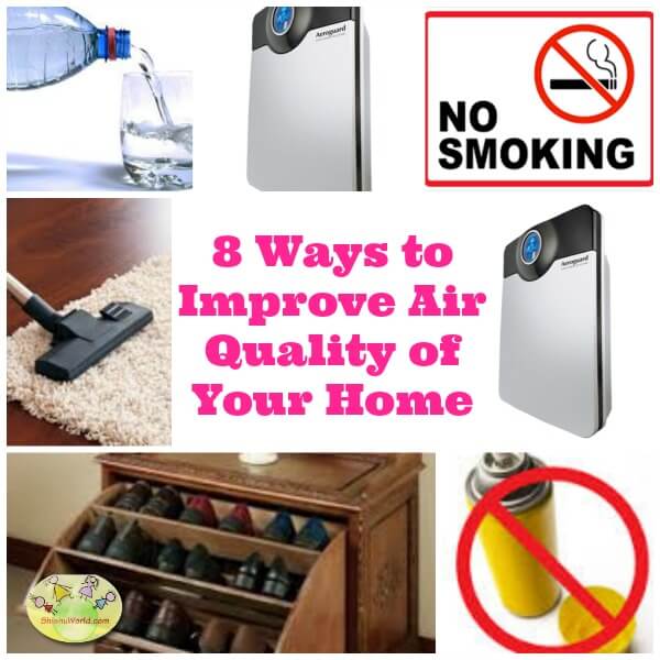 8 ways to improve air quality of your home