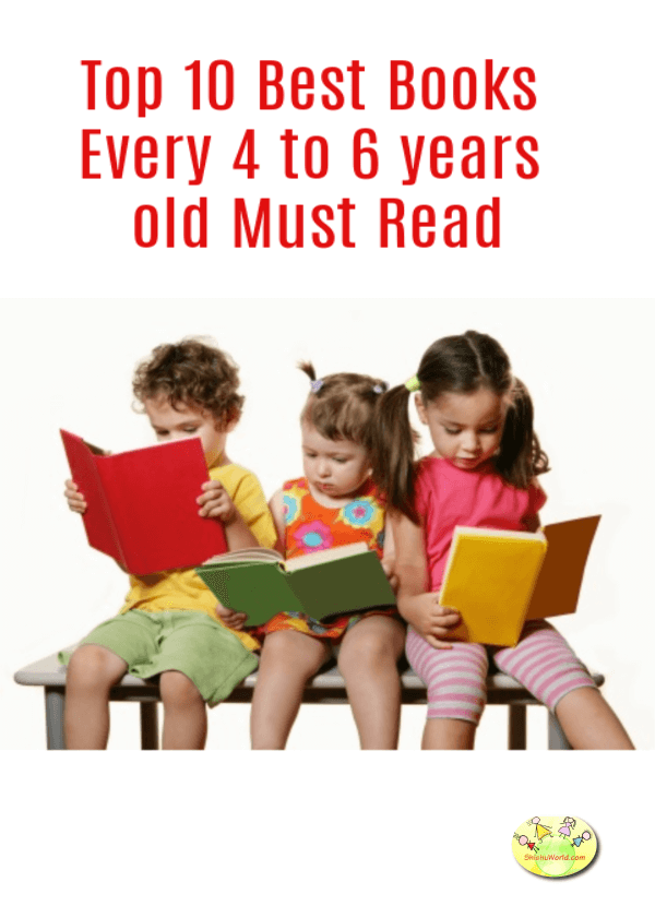 Top 10 Best Books for 4 to 6 years old to Read