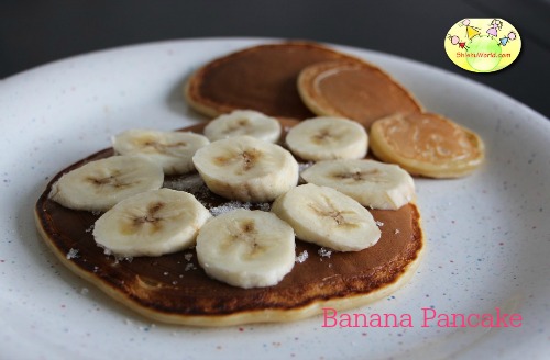 Banana Pancake for Baby