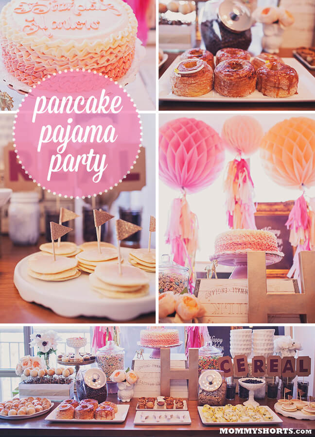 pancake-pajama party