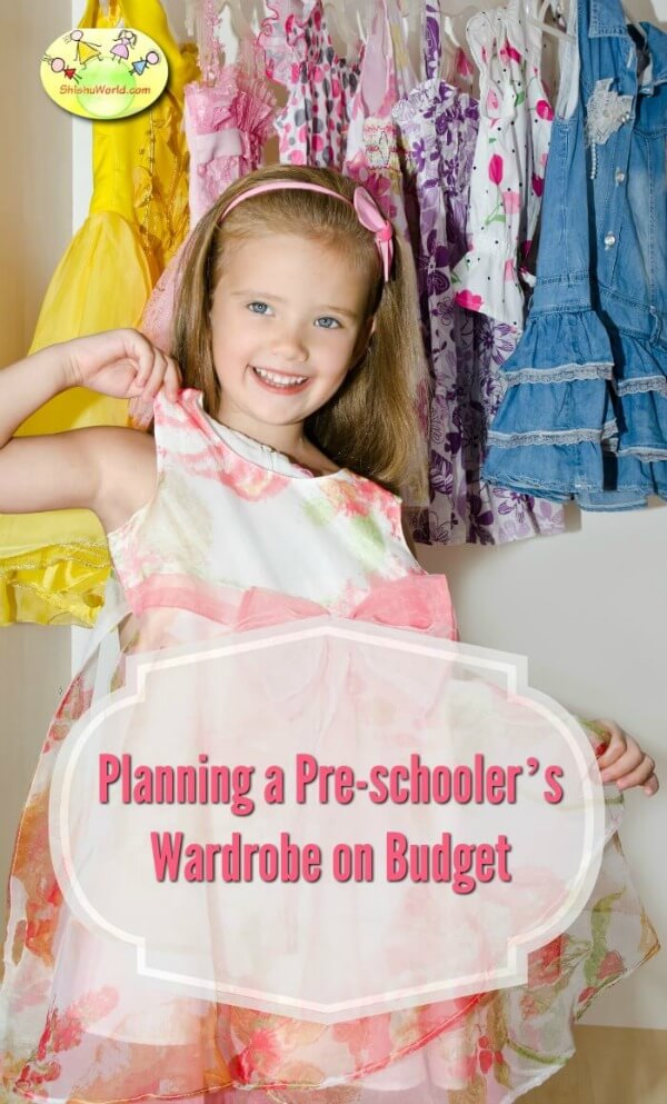 Planning a pre-schooler’s wardrobe on budget