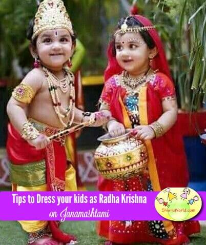 krishna dress up for baby boy