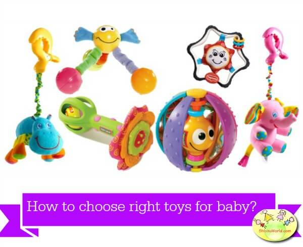 How to choose right toys for baby?