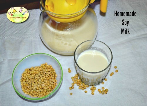 Homemade Soy Milk