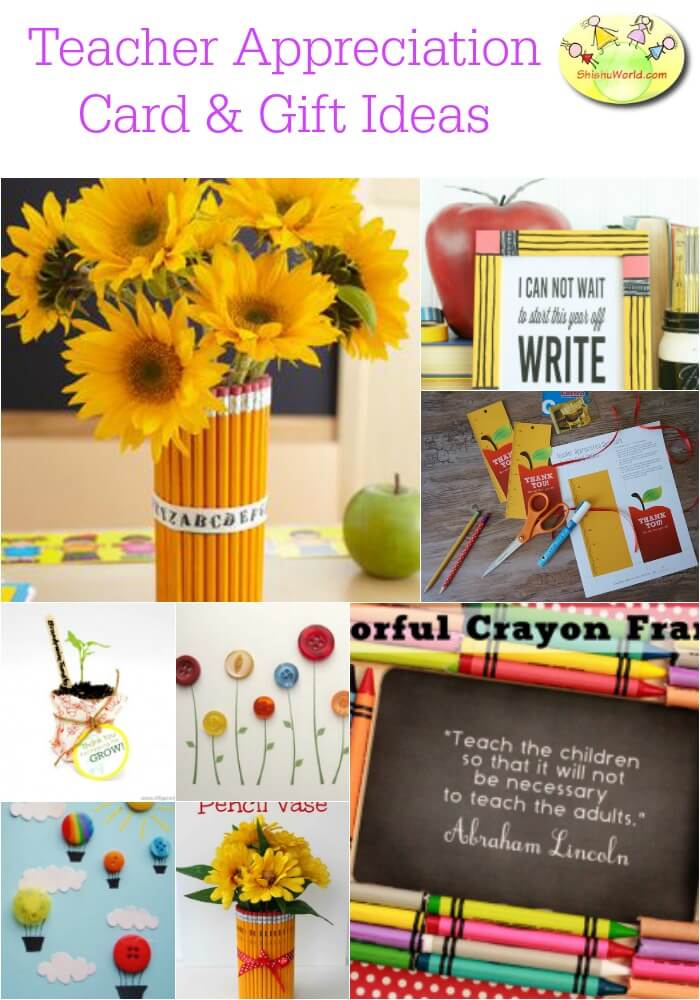 Teacher's day card & gift ideas