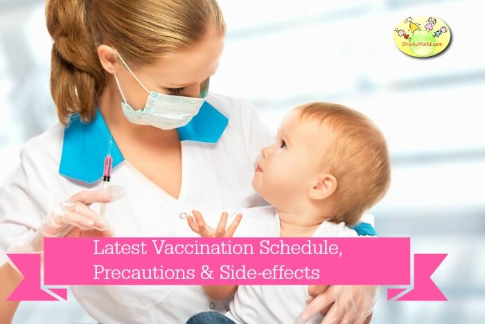 Latest Vaccination Chart Indian,Precautions & Side effects of vaccination 