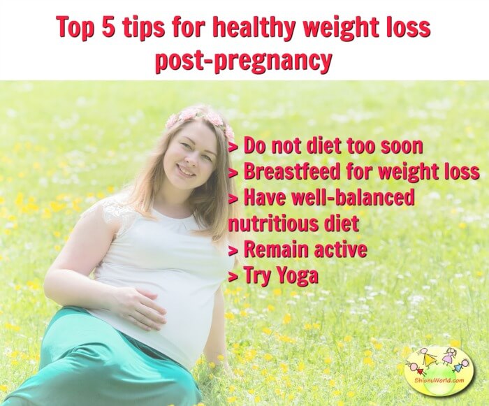 how to lose weight right after pregnancy