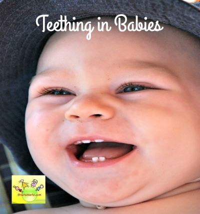 Symptoms of teething in babies