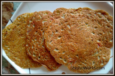 Moong Sprouts Dosa