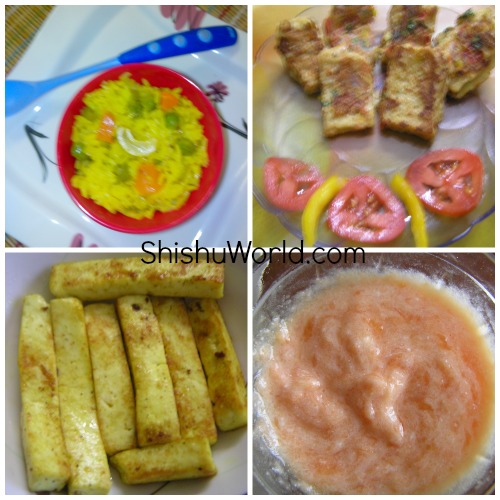 8 Month Baby Food Chart / Indian Food Chart/Meal Plan for 8 Months old baby