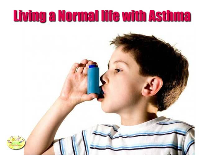 living normal life with asthma