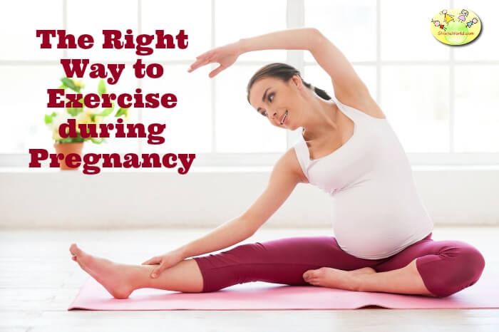 Right way to exercise during pregnancy