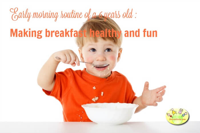 Making breakfast fun for toddlers